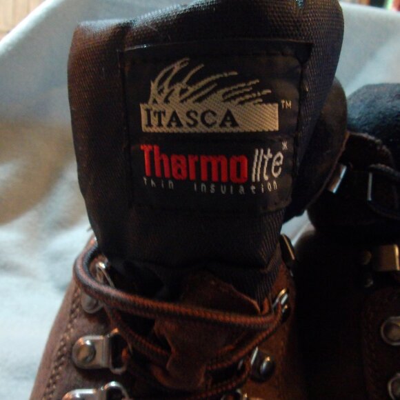 Itasca Ice Breaker Insulated Boot 642057 Mens Size 11 Brown Thinsulate Suede - Picture 11 of 11